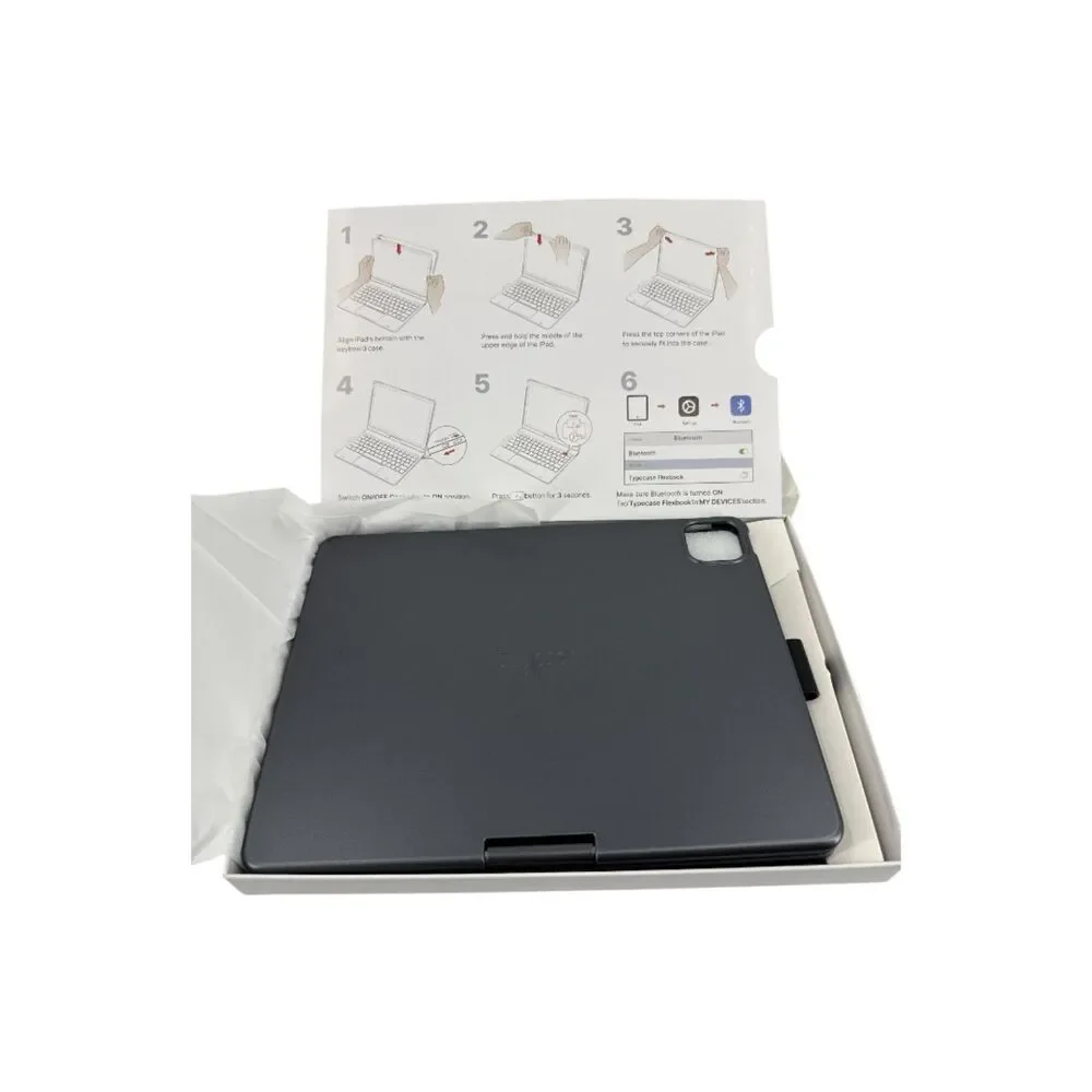 11 inch ipad Keyboard Case Flexbook Tough Typecase Keyboard & trackpad